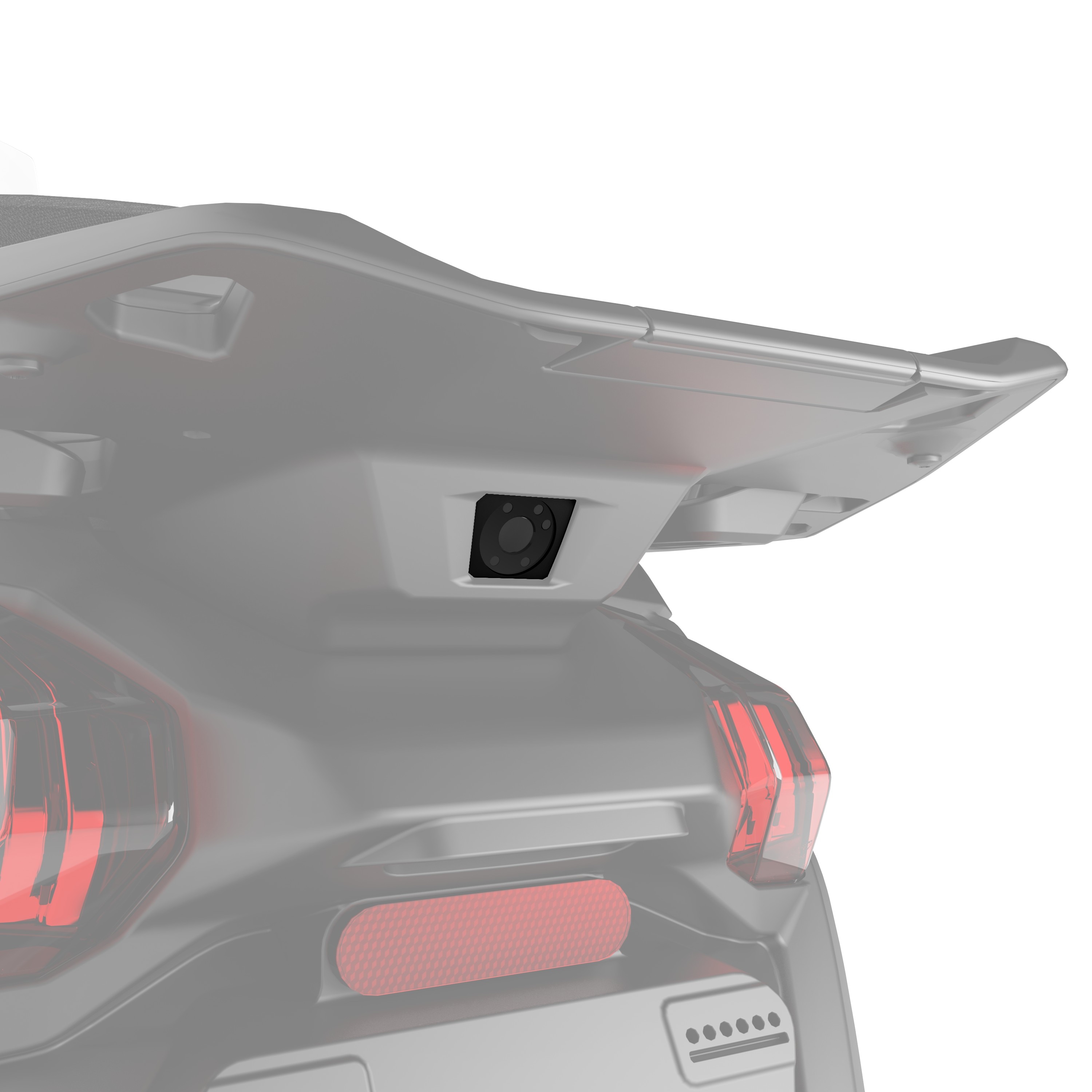 Backkamera-kit för trehjuliga fordon