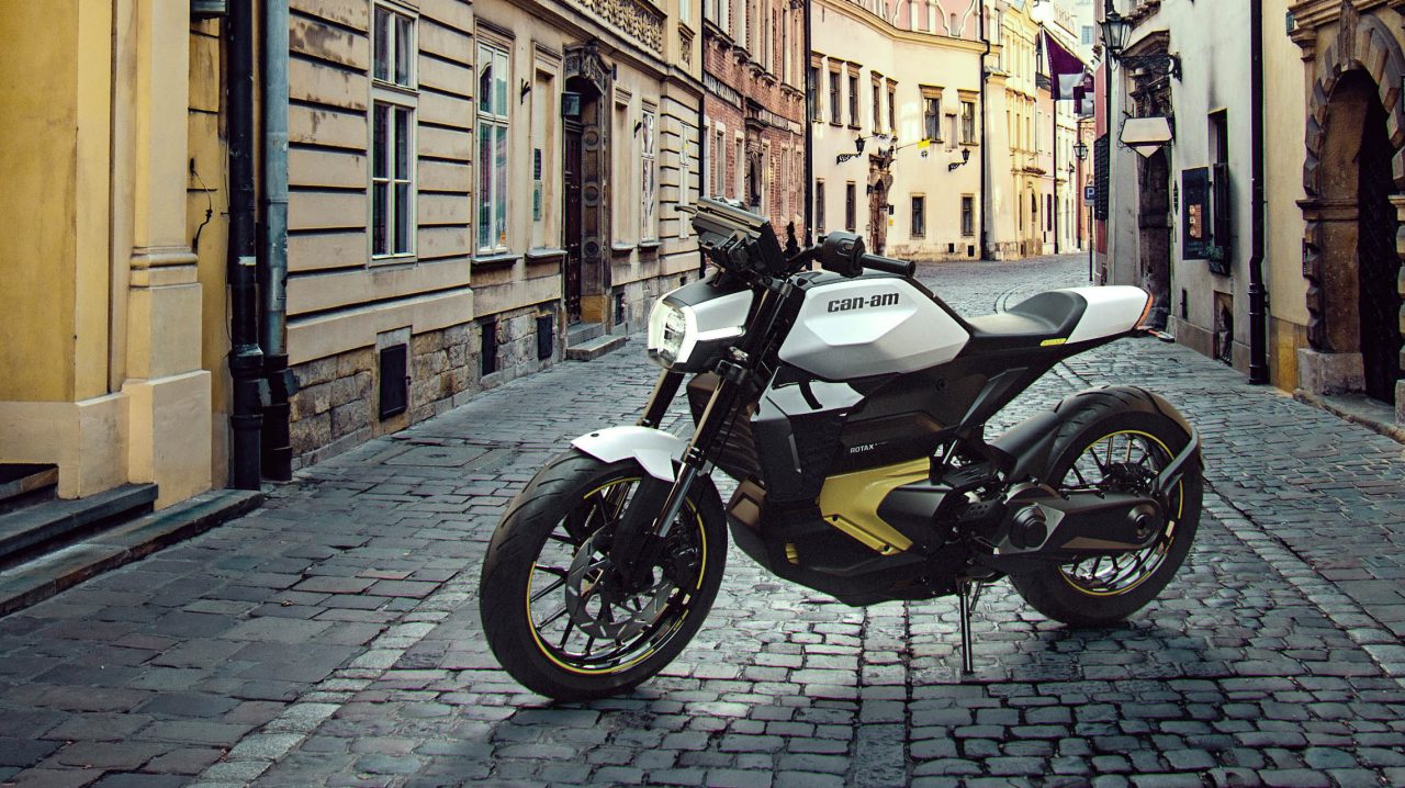 Nya elmotorcyklar: Can-Am Pulse och Can-Am Origin