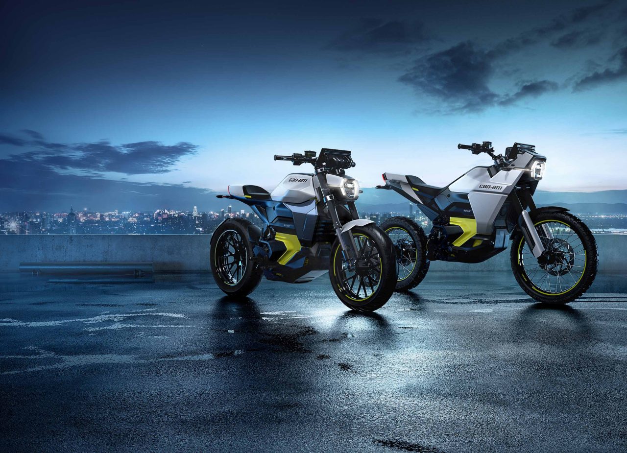 New Electric Motorcyles : Can-Am Pulse & Can-Am Origin