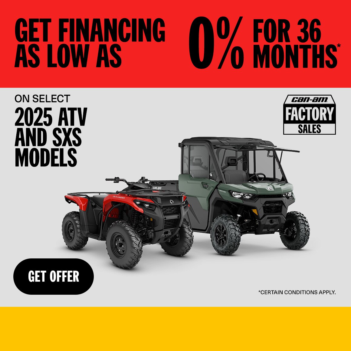 can-am 電動ATV カーキ Can-am Renegade electric Ride-on quad, khaki, single seater